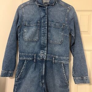 GAP Denim Blue Jumpsuit Romper